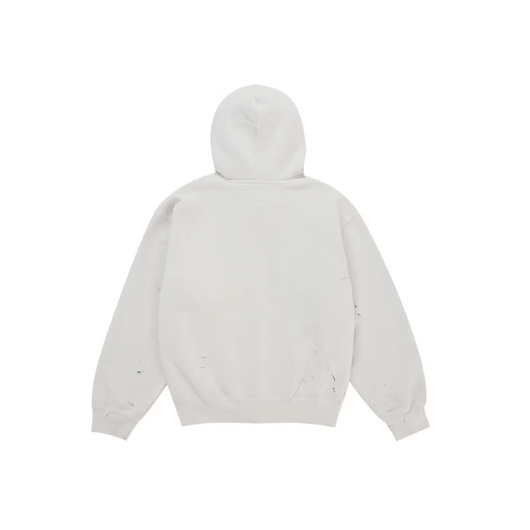 Supreme MM6 Maison Margiela Box Logo Zip Up Hooded Sweatshirt White