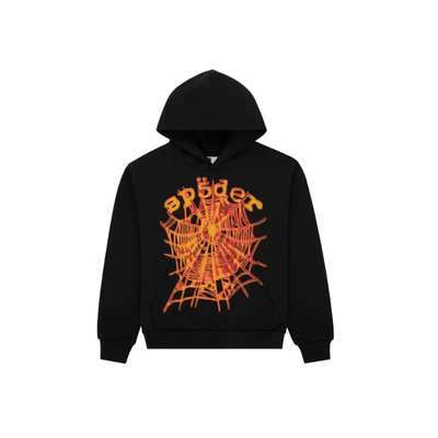 Sp5der OG Web V2 Hoodie Black