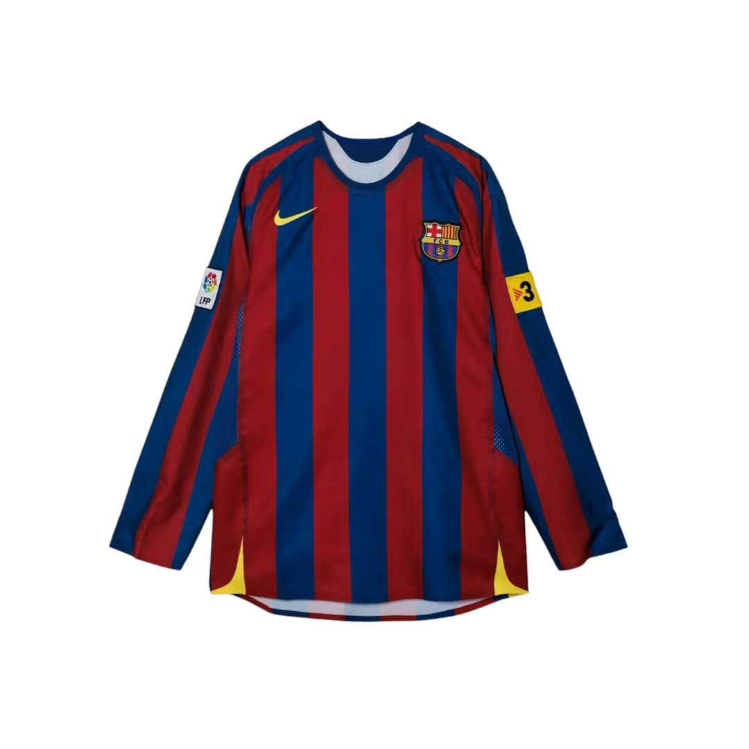 Nike FC Barcelona Re-Issue 2005/06 Ronaldinho #10 Home Jersey Multicolor