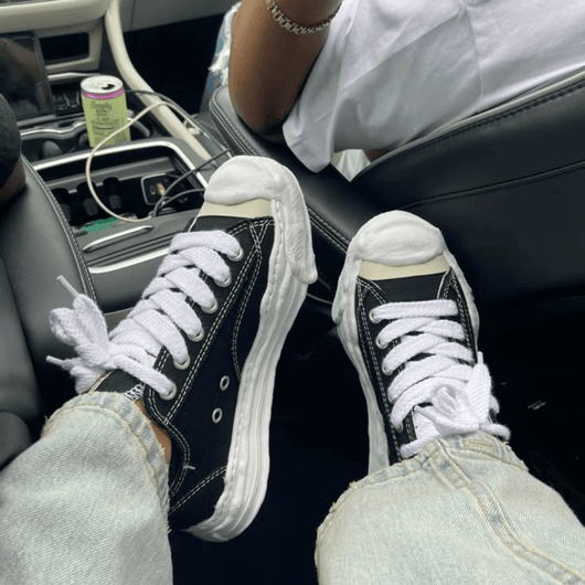 Maison Mihara Yasuhiro Hank OG Sole Canvas Low Black