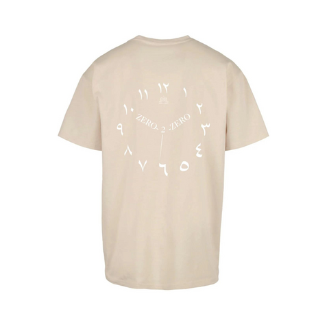 Z2Z T-SHIRT - ARABIC DAIL BEIGE