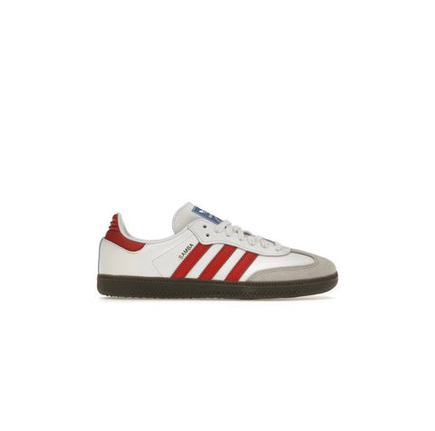 ADIDAS SAMBA OG - WHITE BETTER SCARLET (woman)