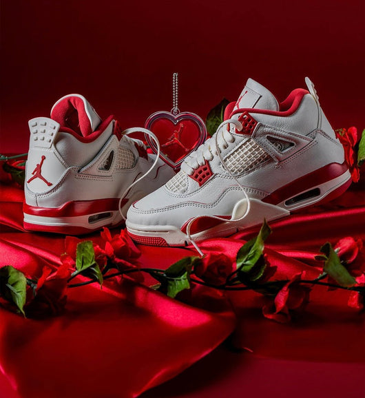Jordan 4 Retro Valentine's Day Sierra Red (Women's)