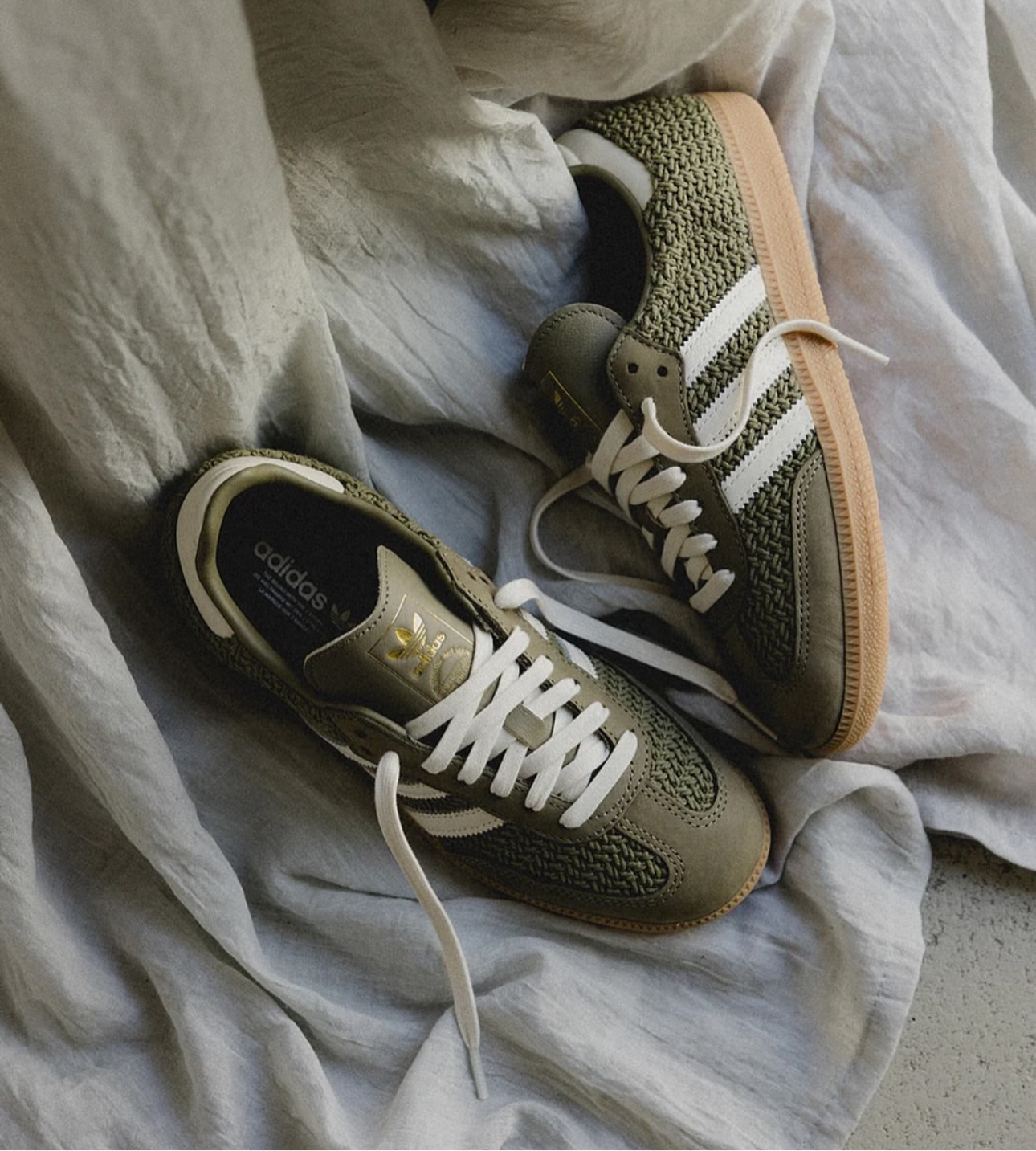 ADIDAS SAMBA OG - CROCHET PACK ORBIT GREEN