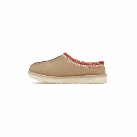 UGG - TASMAN SLIPPER SAND DARK CHERRY