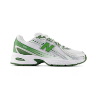 New Balance 740 White Alpine Green Silver Metallic