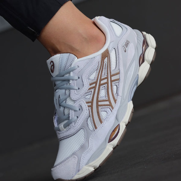 ASICS Gel-NYC Cream Cement Grey Brown