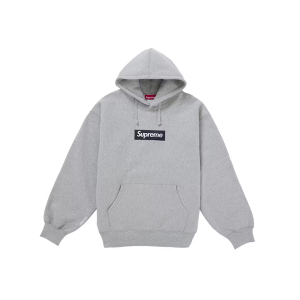 Supreme Box Logo Hooded Sweatshirt (FW25) Heather Grey