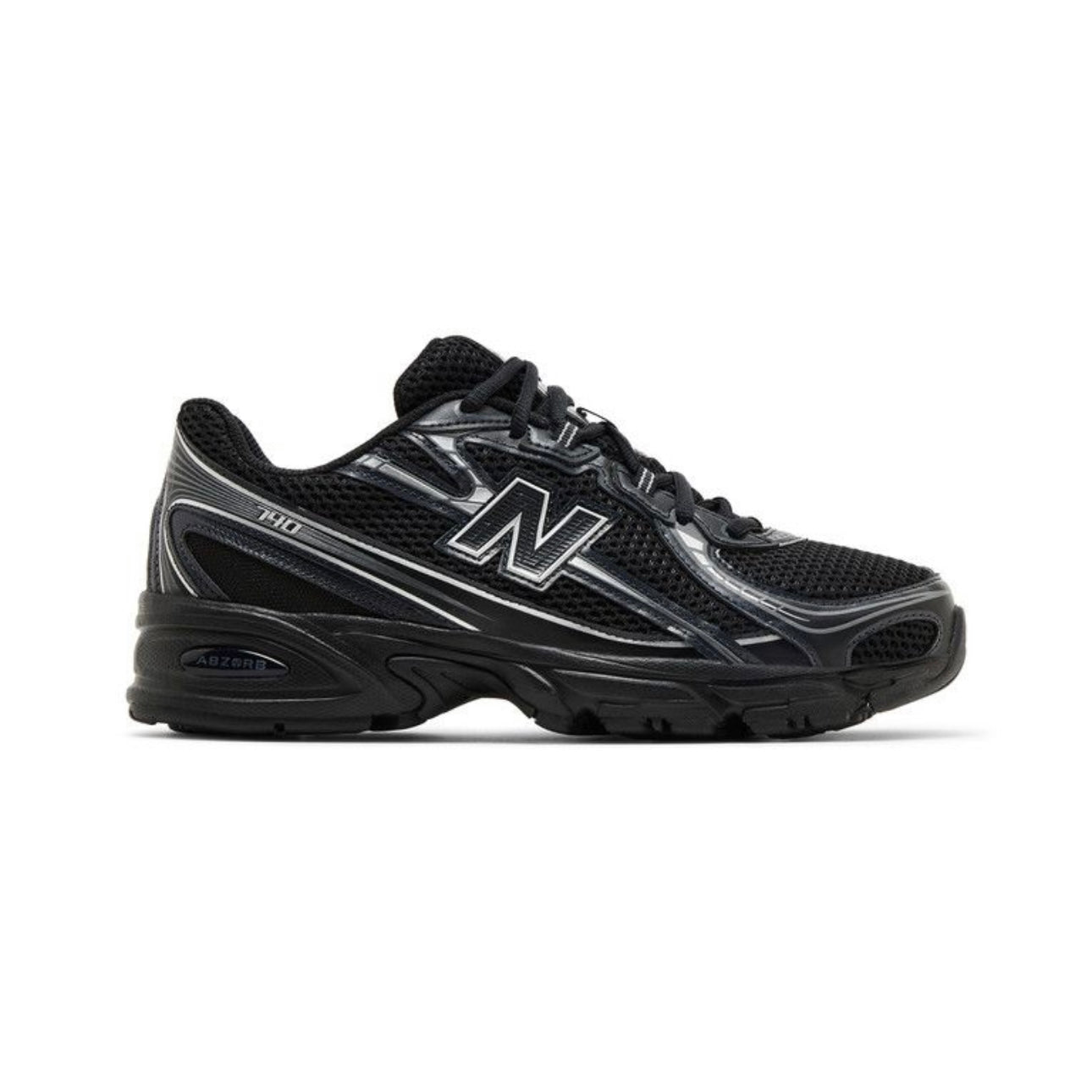 New Balance 740v2 Black Grey Silver