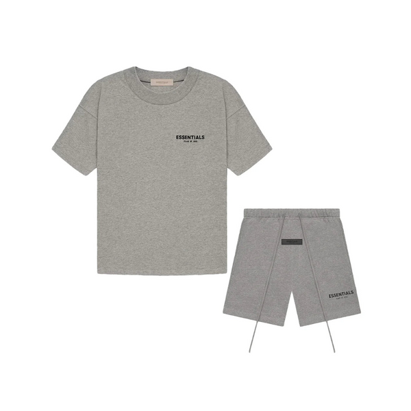 FEAR OF GOD ESSENTIALS FULL SUMMER SET - OATMEAL