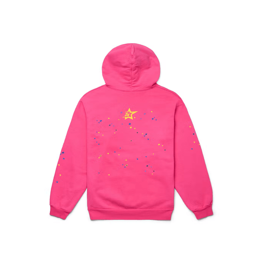 Sp5der P*NK V2 Hoodie Pink