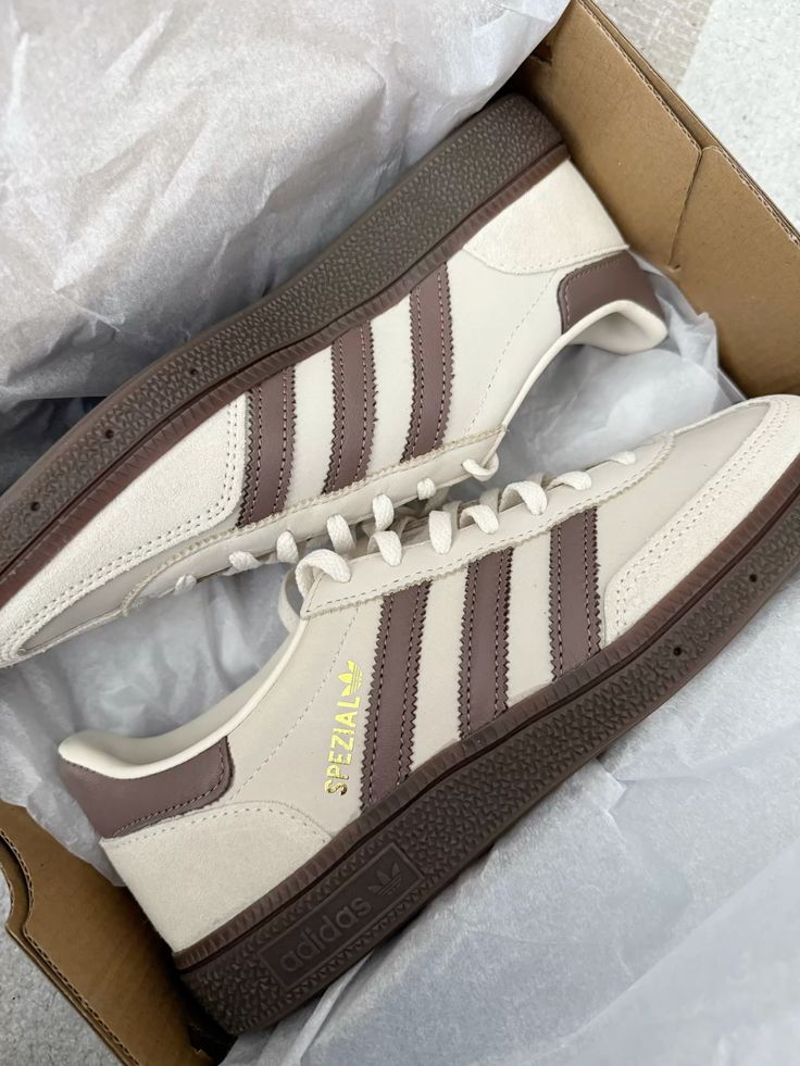 ADIDAS HANDBALL SPEZIAL BROWN CREAM WHITE