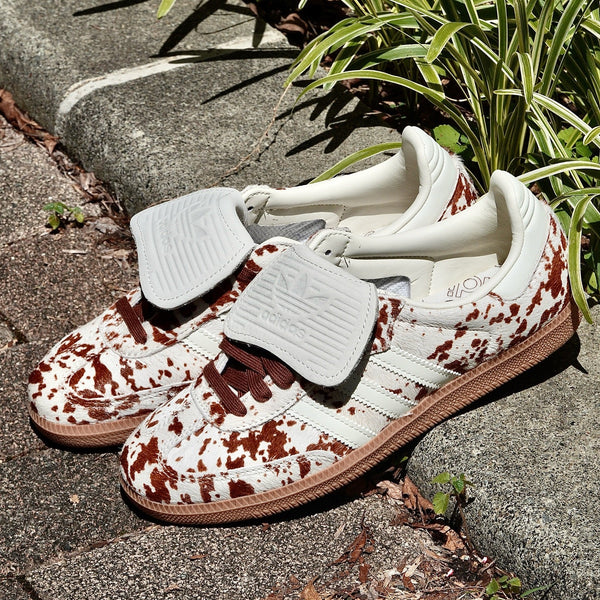 Adidas Samba LT Cow Print Brown White