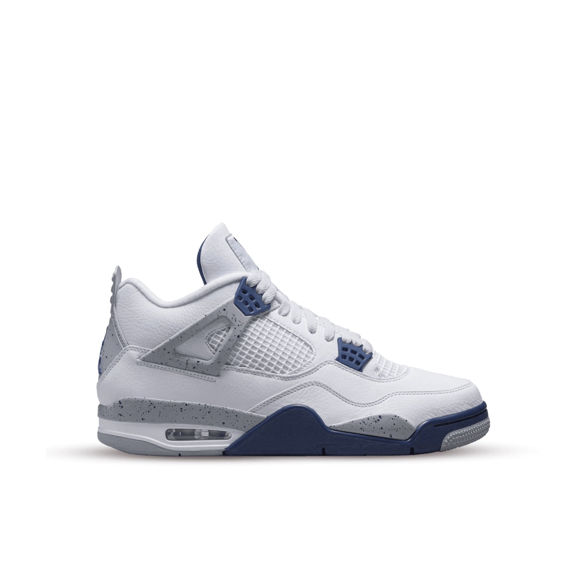 Air Jordan 4 Retro White Midnight Navy (GS)