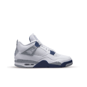 Air Jordan 4 Retro White Midnight Navy (GS)