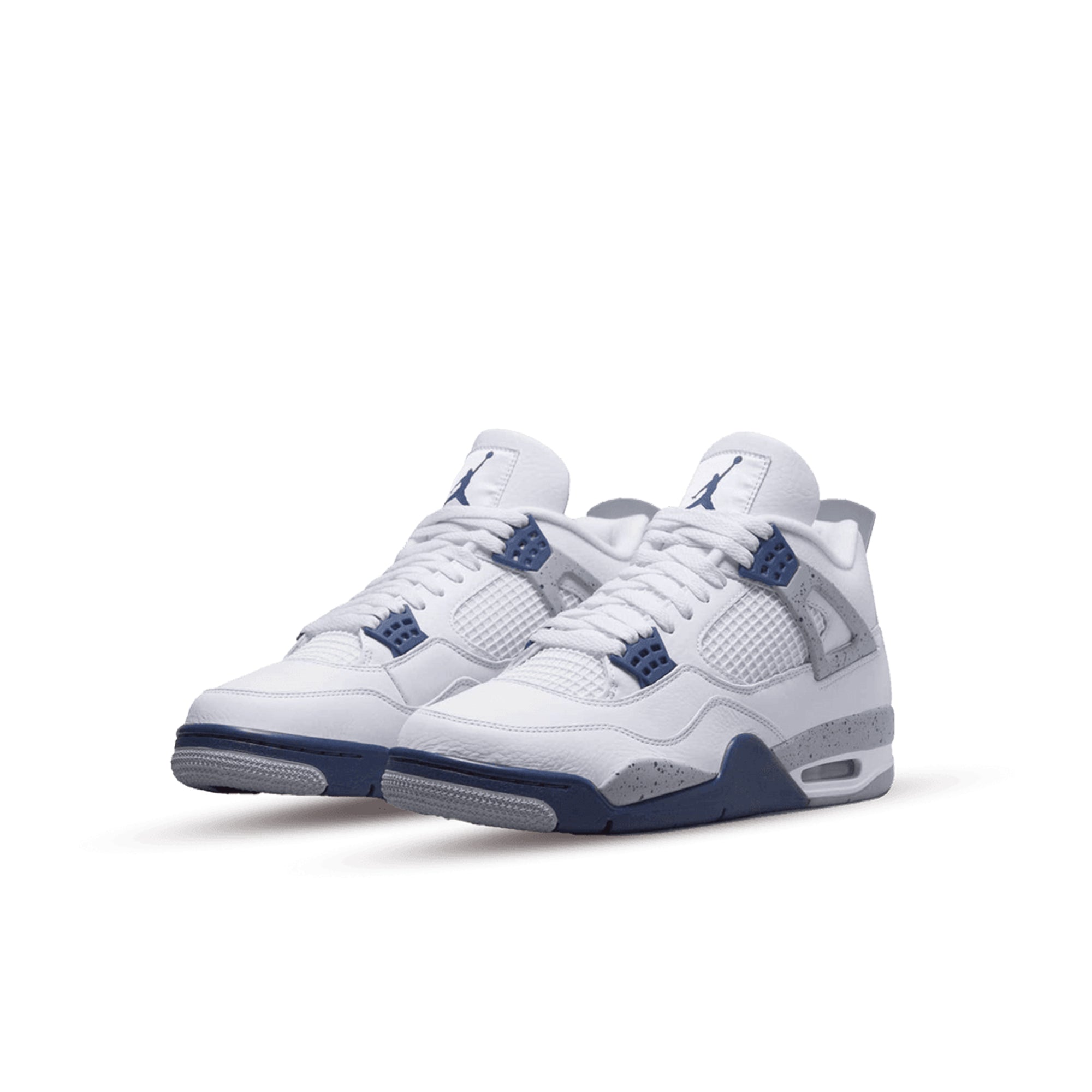 Air Jordan 4 Retro White Midnight Navy (GS)