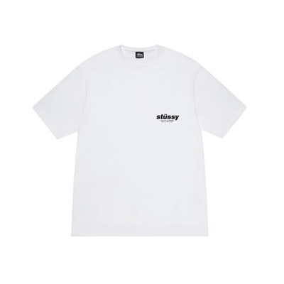 Stussy Rollers Tee White