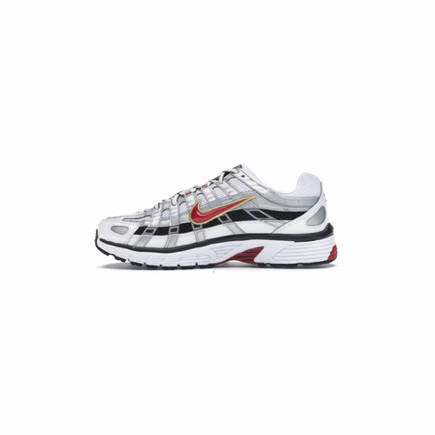 NIKE P-6000 - WHITE GOLD RED