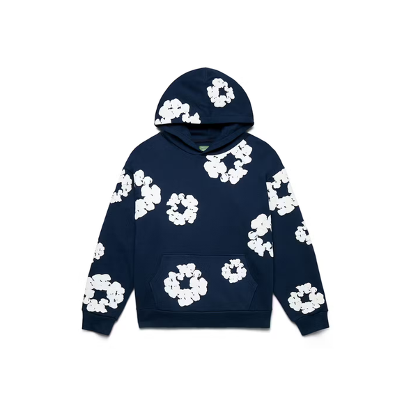 Denim Tears The Cotton Wreath Sweatshirt Navy