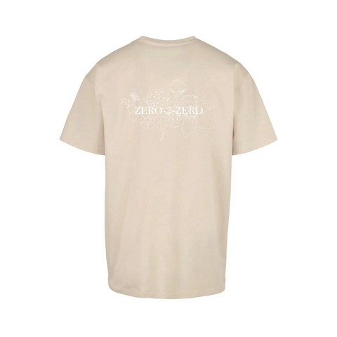 Z2Z T-SHIRT - AMSTERDAM FLOWER BEIGE