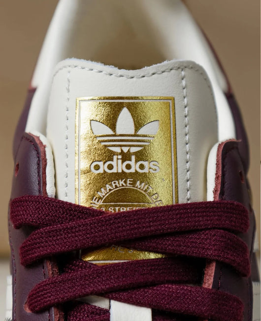 adidas Samba OG Maroon Gold Metallic (Women's)