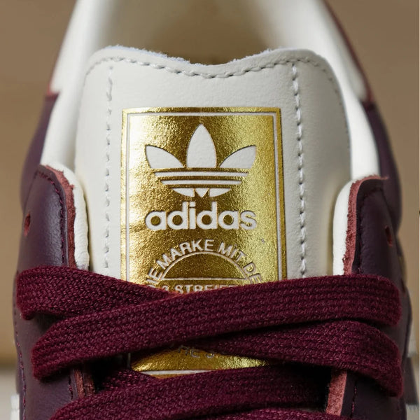 adidas Samba OG Maroon Gold Metallic (Women's)
