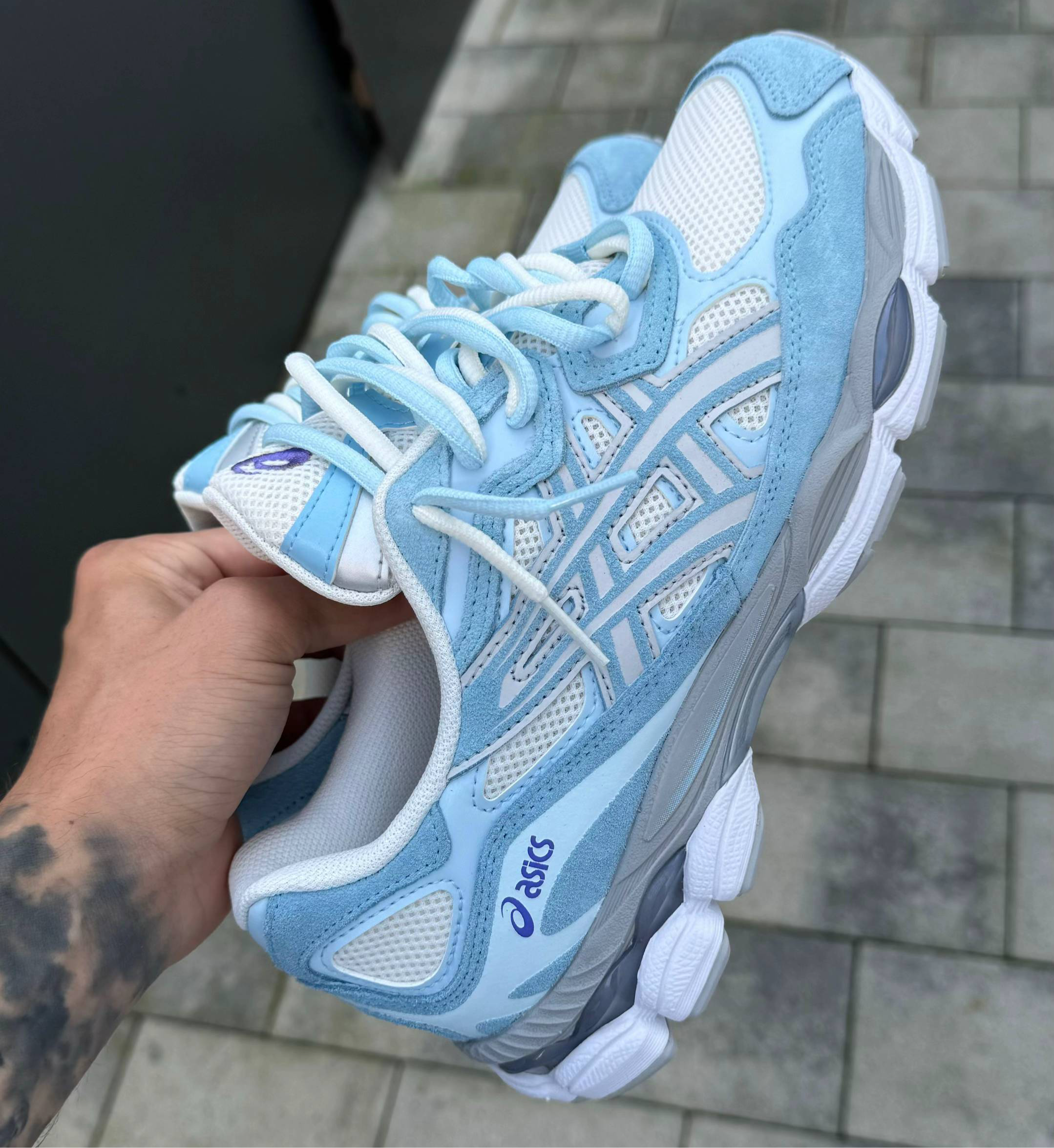 ASICS GEL-NYC CREAM ARCTIC SKY