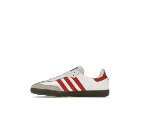 ADIDAS SAMBA OG - WHITE BETTER SCARLET (woman)