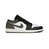 Jordan 1 Low Black Toe Medium Olive