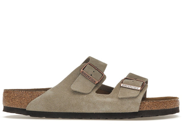 Birkenstock Arizona Soft Footbed Suede Taupe