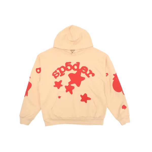 Sp5der Beluga Hoodie Cream