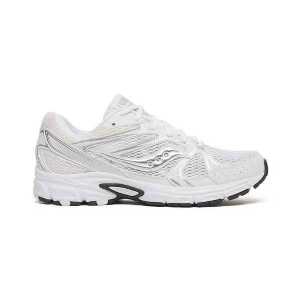 Saucony Grid Ride Millennium White Silver Black
