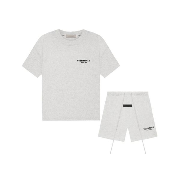 FEAR OF GOD ESSENTIALS FULL SUMMER SET - LIGHT OATMEAL