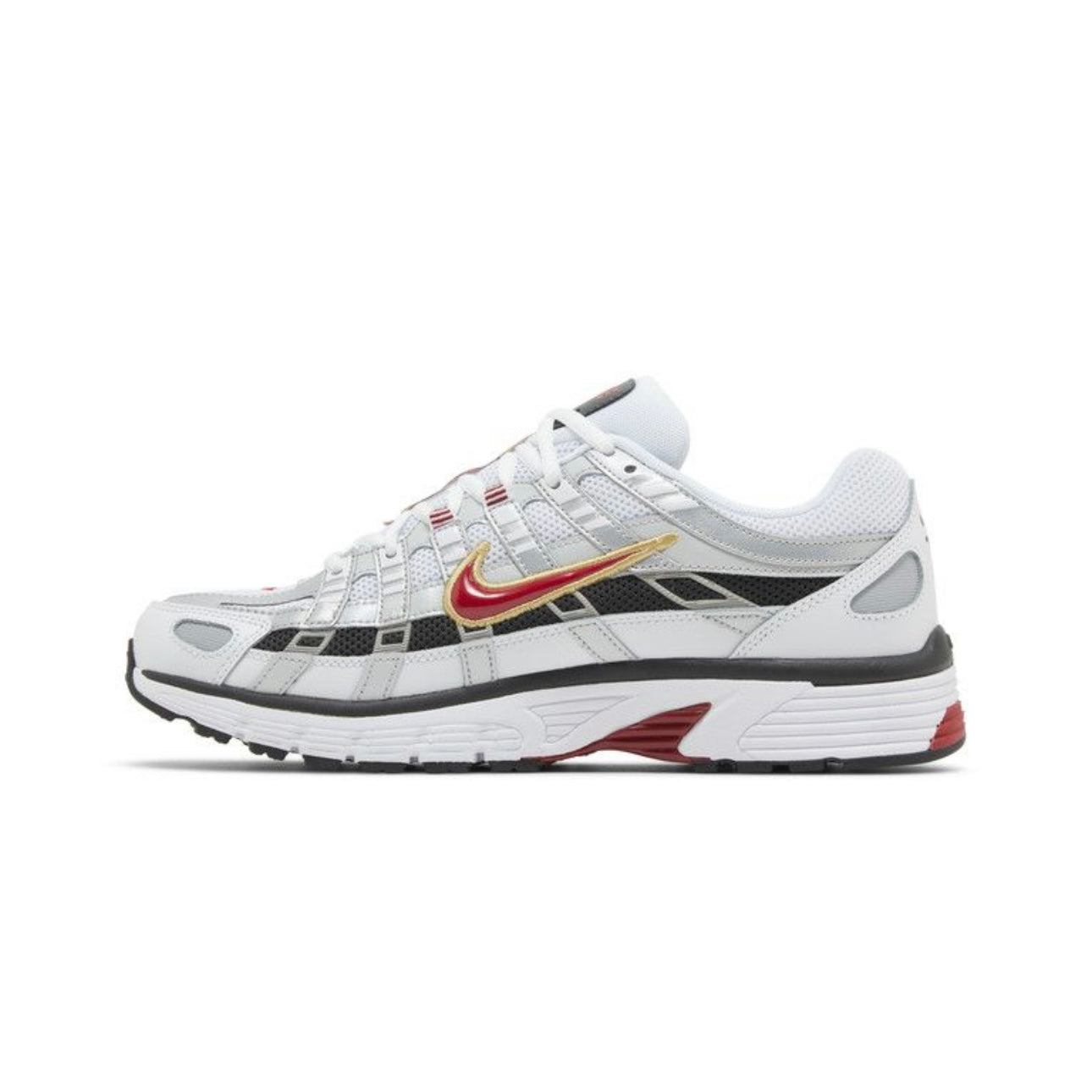 Nike P-6000 White Gold Red