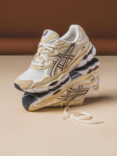 ASICS Gel-NYC White Roasted Coffee