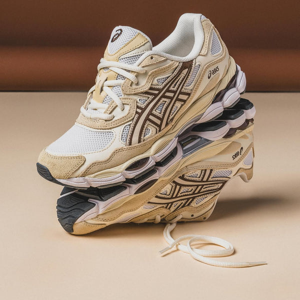 ASICS Gel-NYC White Roasted Coffee