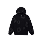 Denim Tears Cotton Wreath Hoodie Black Monochrome