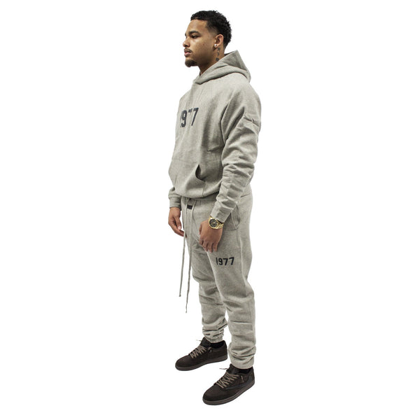 Fear of God Essentials 1977 Dark Oatmeal Hoodie