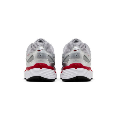 Nike P-6000 Metallic Silver Gym Red