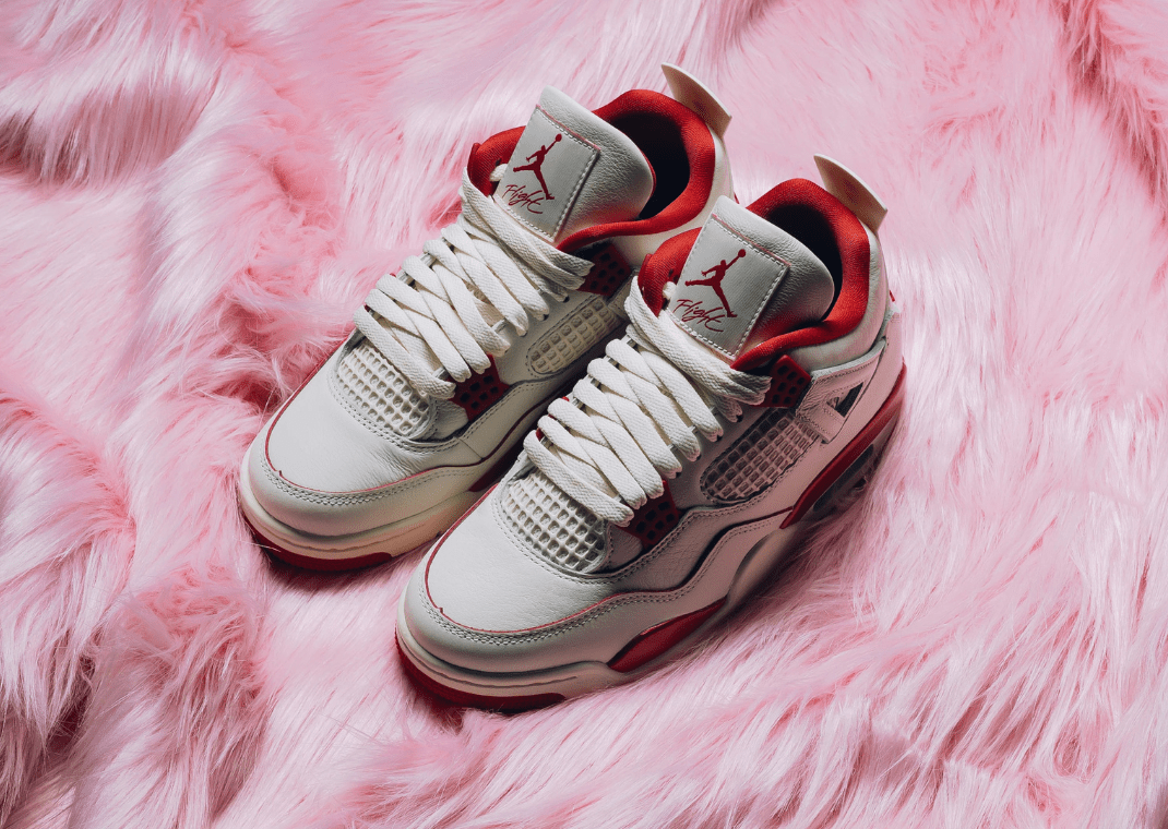 Jordan 4 Retro Valentine's Day Sierra Red (Women's)
