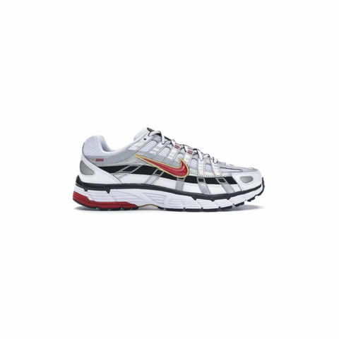 NIKE P-6000 - WHITE GOLD RED