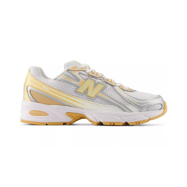 New Balance 740 White Indoor Court Ash Wood