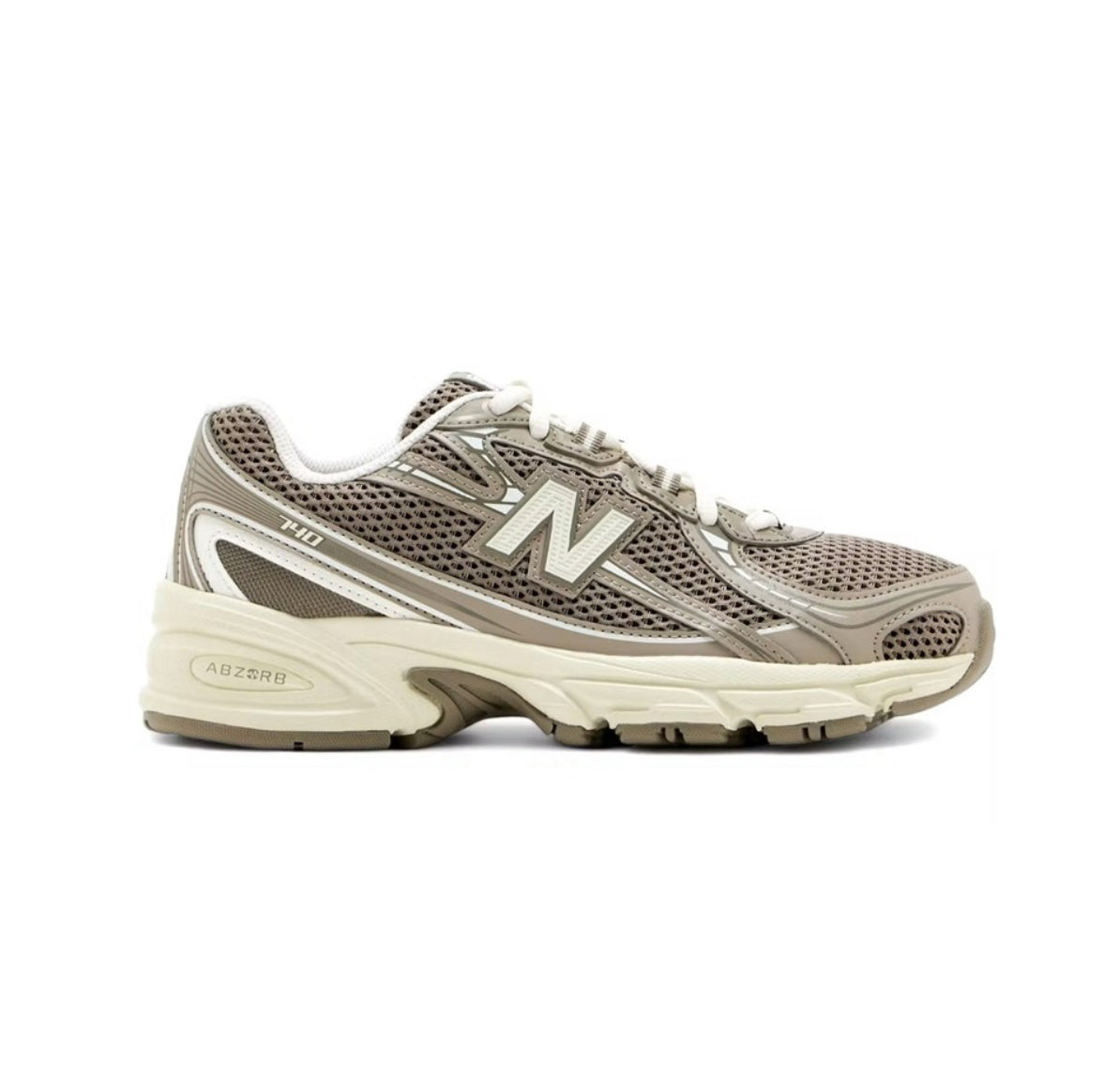 NEW BALANCE 740 - BUNGEE LACE BROWN BEIGE