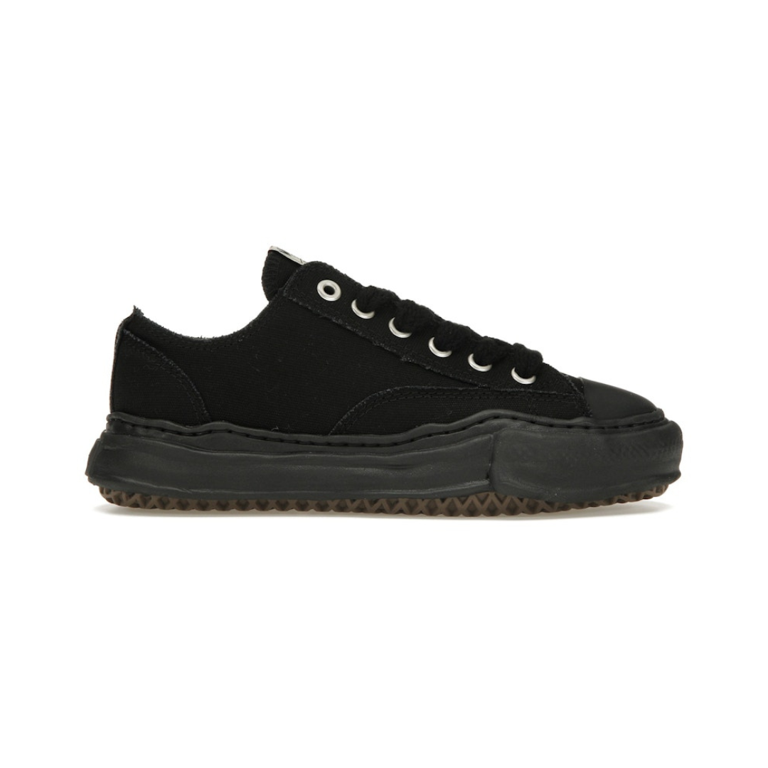 Maison Mihara Yasuhiro Peterson OG Sole Canvas Low Black Black