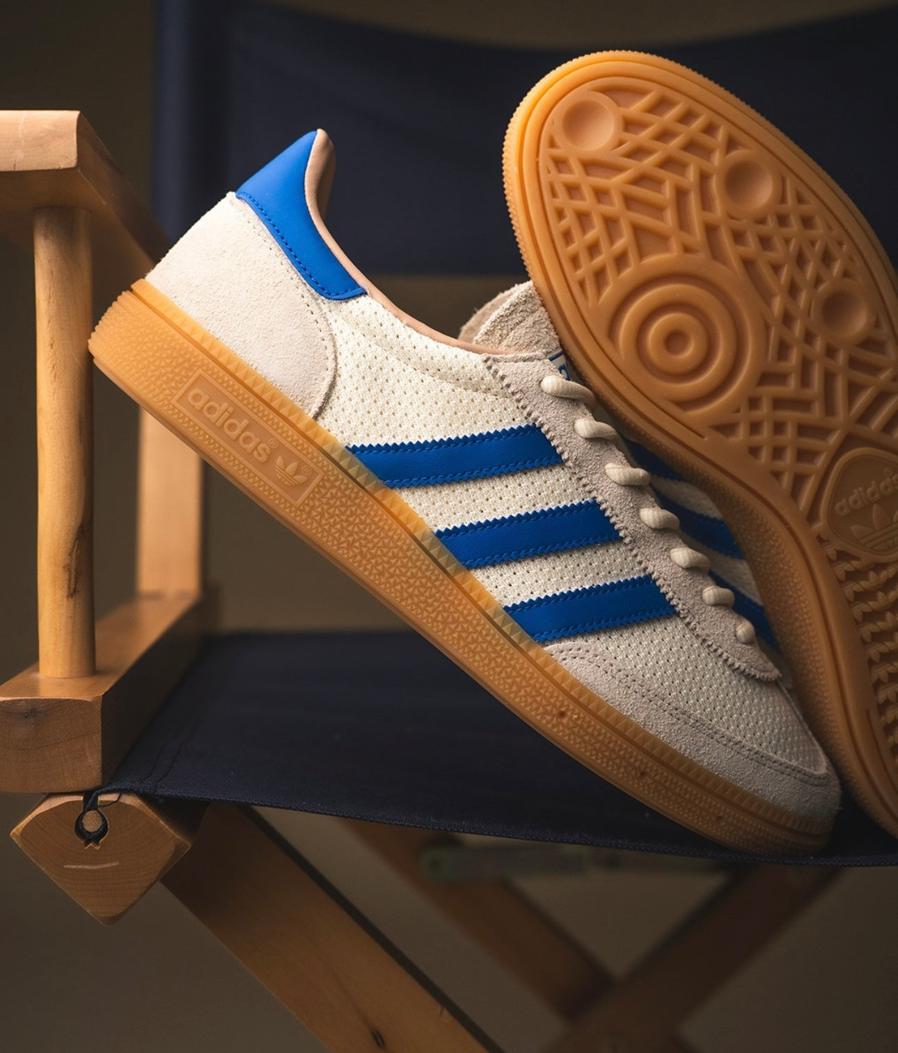 ADIDAS HANDBALL SPEZIAL - CREAM WHITE BUE WARM SANDSTONE