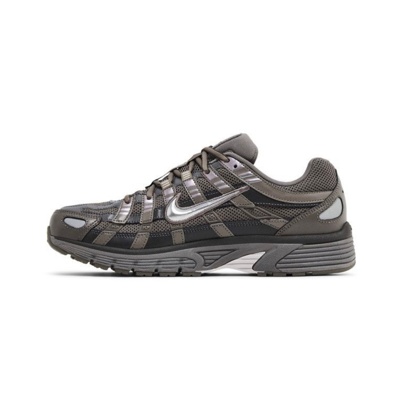 Nike P-6000 Cave Stone Medium Ash Flat Pewter Metallic Silver