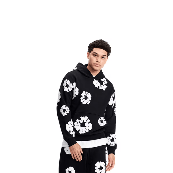 Denim Tears The Cotton Wreath Sweatshirt Black