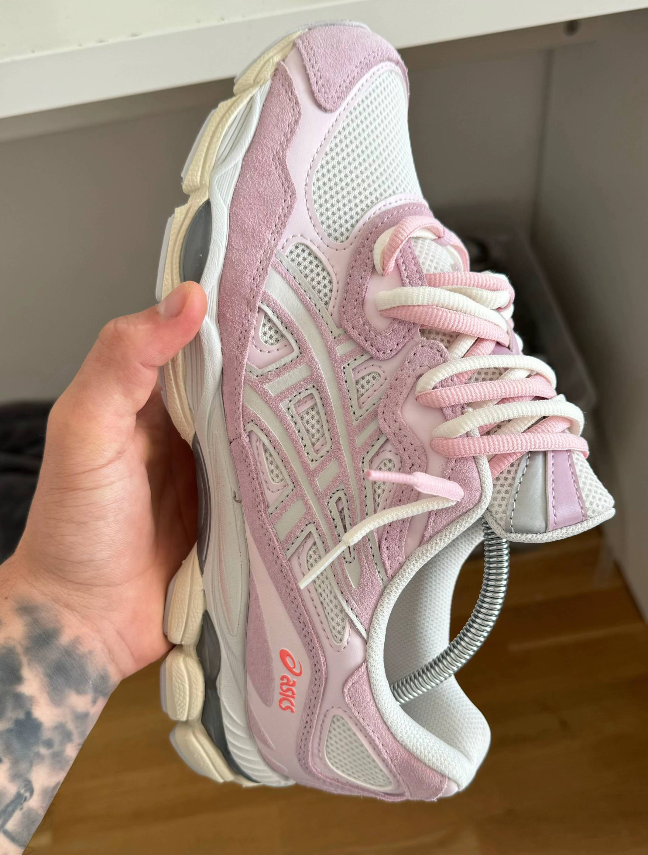 ASICS Gel-NYC Cream Rose Water