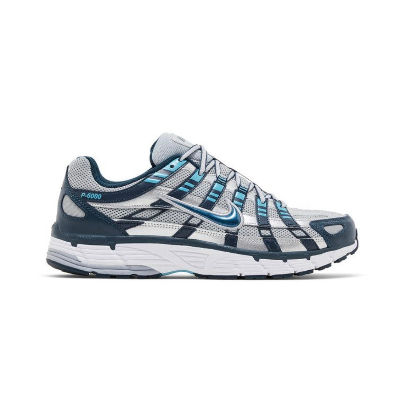 Nike P-6000 Armory Navy Flat Silver