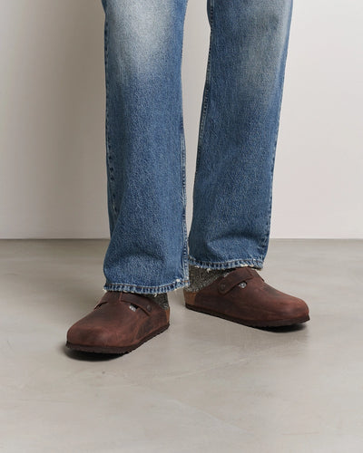 Birkenstock Boston Oiled Leather Habana